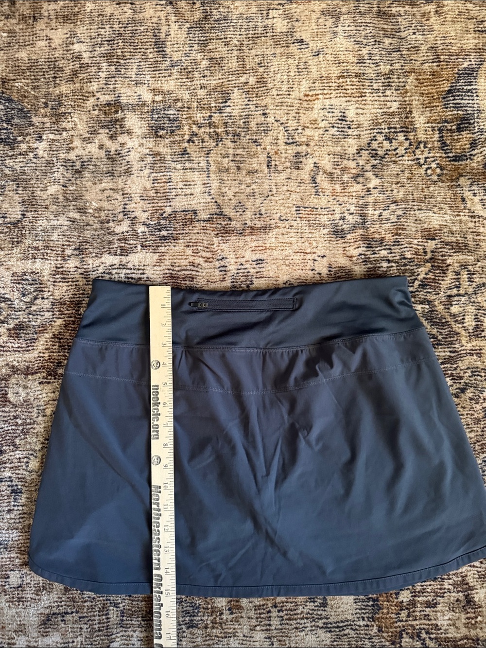 Free Fly Apparel Women's Athletic Skort in Blue - Picture 3 of 4